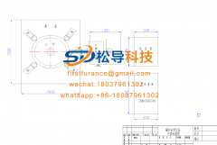 Motor end ring intermediate frequency brazing equipment layout