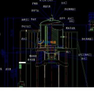Medium frequency tungsten-molybdenum sintering furnace assembly drawing