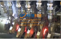 How does quenching work in AKWH automatic crankshaft induction heating furnace?