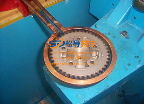 Flywheel ring gear high frequency quenching equipment