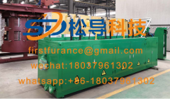 350kW aluminum round bar medium frequency induction automatic heating production line